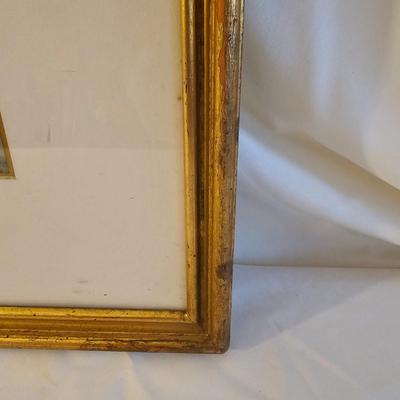 Watercolor of Artist Working by Althea H. Platt  (BP-JS)