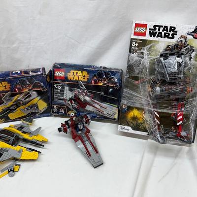 Lego Lot Star Wars #75254, 75039, 75038 Open Box