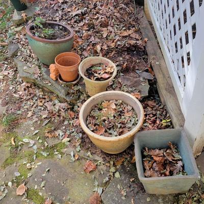 Ceramic and Terracotta Planters (BY-DW)