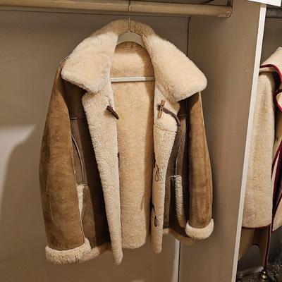 Two Woolen Outdoor Coats  (L-JS)