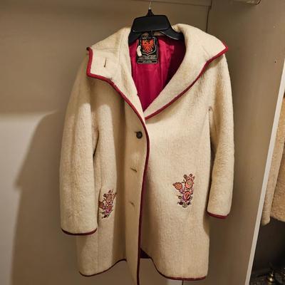 Two Woolen Outdoor Coats  (L-JS)