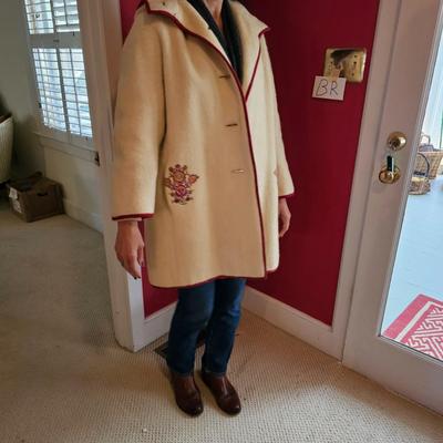 Two Woolen Outdoor Coats  (L-JS)