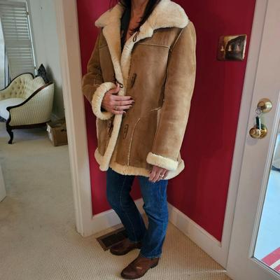 Two Woolen Outdoor Coats  (L-JS)