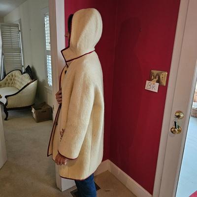 Two Woolen Outdoor Coats  (L-JS)