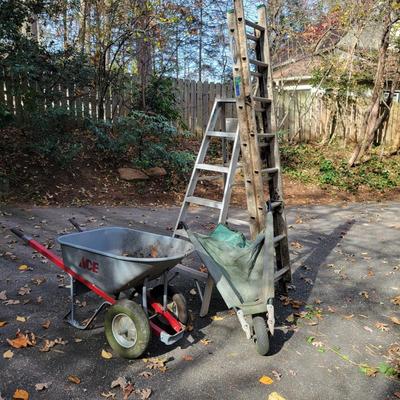 Ace Wheelbarrow, Werner Extension Ladder and More (BY-DW)