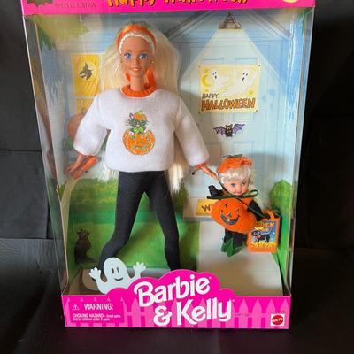 Barbie & Kelly Happpy Halloween 1996 New in Box