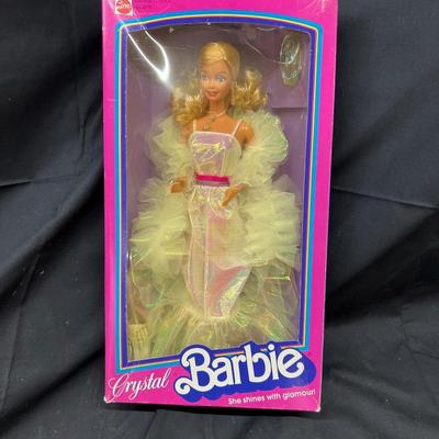 Vintage Crystal Barbie 1983 New in Box