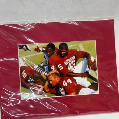 Oklahoma Sooners College Football Billy Sims Signed, Jason White Sports Memorabilia