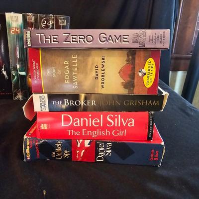 Collection of DVD's & Audio Books   (UB-JS)