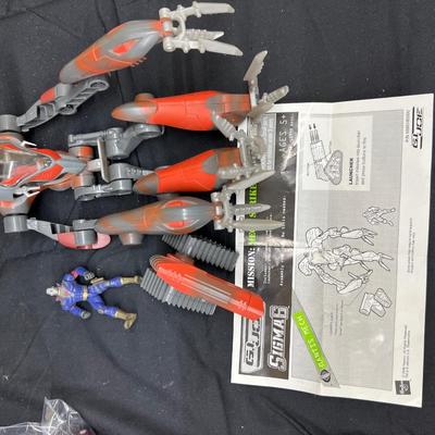 GI Joe Lot Used Toys Sigma6 Mech Strike