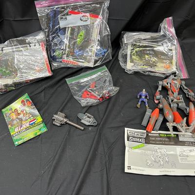 GI Joe Lot Used Toys Sigma6 Mech Strike
