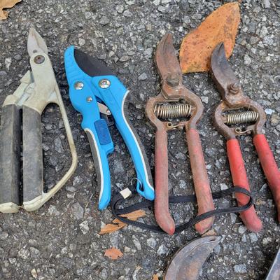 Assortment of Gardening Tools and More (OS-DW)