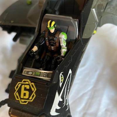 GI Joe SIGMA 6 DRAGONHAWK ATTACK HELICOPTER HASBRO 2006