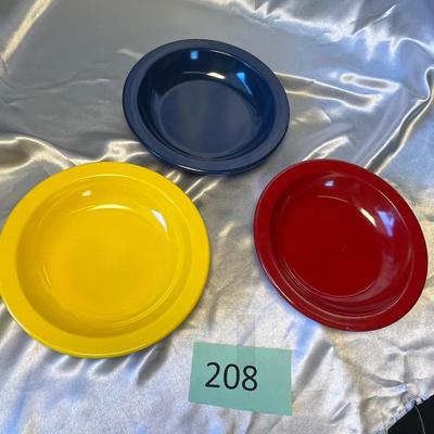 3 Texasware Cereal Bowls
