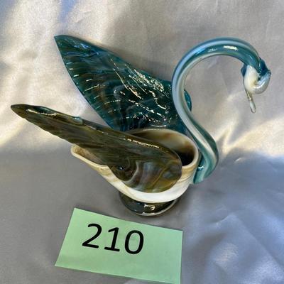 Mexican Murano style swan