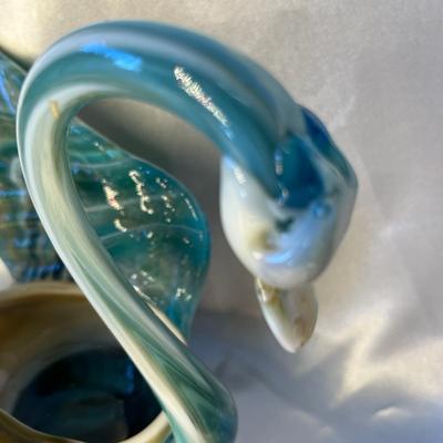 Mexican Murano style swan