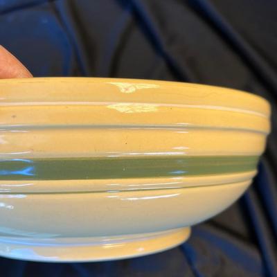 Tender Heart Yelloware Pie Plate & bowl