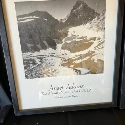 Ansel Adams 1941-1942 The Mural Project Print 1982 Set