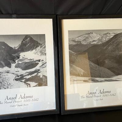 Ansel Adams 1941-1942 The Mural Project Print 1982 Set