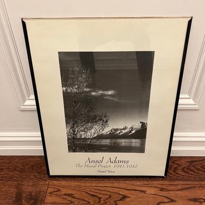 Vintage Ansel Adams The Mural Project Grand Tetons