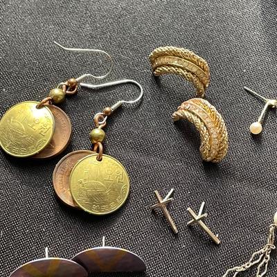 25 Colorful Dangle Earrings incl 925 + Rings (DR-SS)