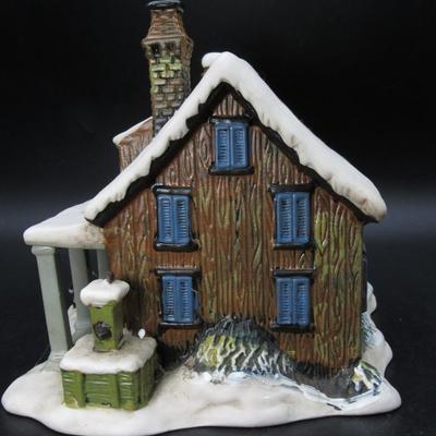 The Snow Storm Currier & Ives Collection of the Museum of the City of New York Illuminated Porcelain Model House