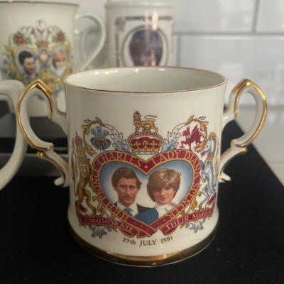 Prince Charles & Lady Diana Mugs