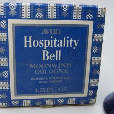 Unused with Original Box Avon Hospitality Bell Moonwind Cologne