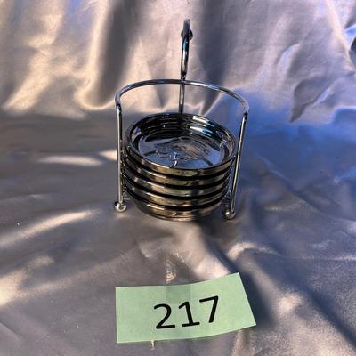 1950s Platinum coaster set Centurion