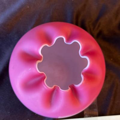 Bristol Glass Rose bowl