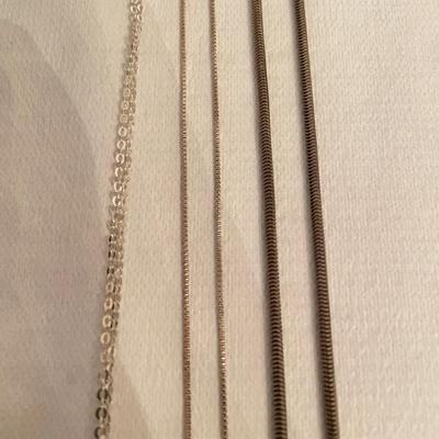 Sterling Chains & Pendants (DR-SS)