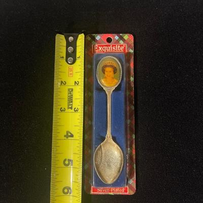 Queen Elizabeth Silver Plated Spoon