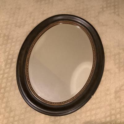 340 Oval Beveled Mirror