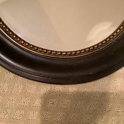 340 Oval Beveled Mirror