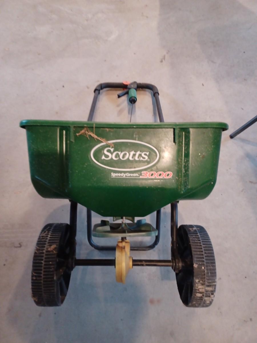 scotts seed spreader