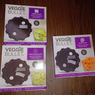 3 veggie bullet blades