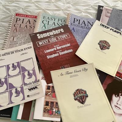 309 Sheet Music Piano Classics and Soundtracks