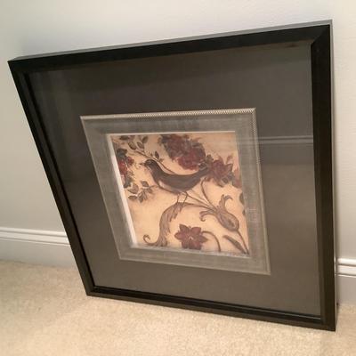 335 Pair of Laurel Lehman Framed Bird Art