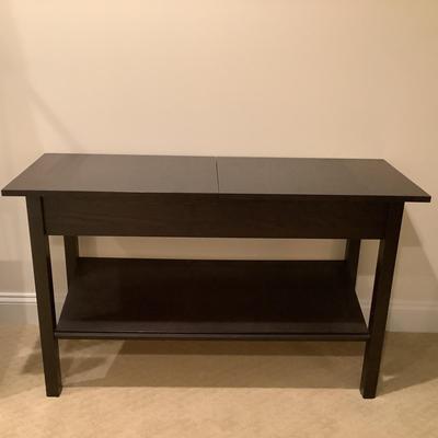 338 IKEA Kolsvik Console Table Black