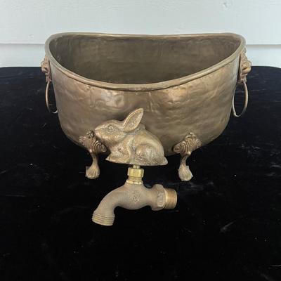 Hammered Copper Pot & Rabbit Spigot (BP-MG)