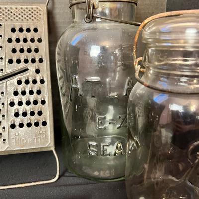 Lot Vintage and Antique Kitchen Items