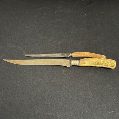 Collection Of Horn Handled Knives & More (K-MG)