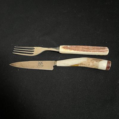 Collection Of Horn Handled Knives & More (K-MG)