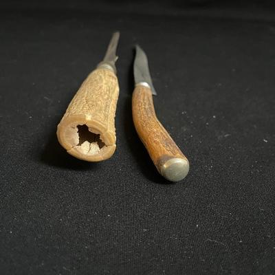 Collection Of Horn Handled Knives & More (K-MG)