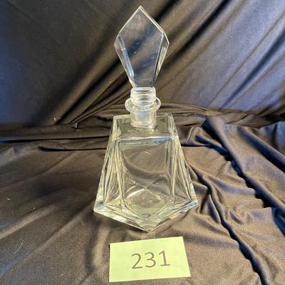 Rock Crystal Art Deco Cologne