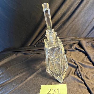 Rock Crystal Art Deco Cologne