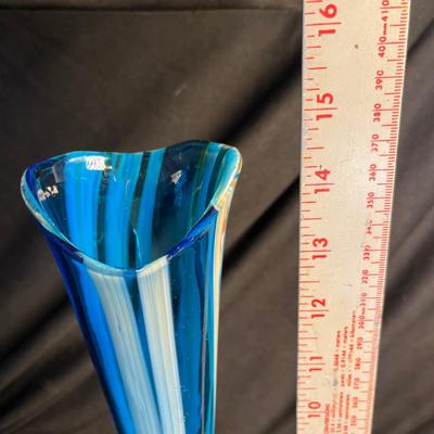 MCM Striped Vase