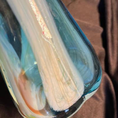 MCM Striped Vase