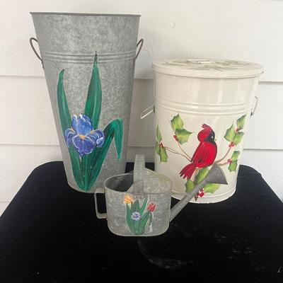 Metal Garden Tubs & Water Can (BP-MG)