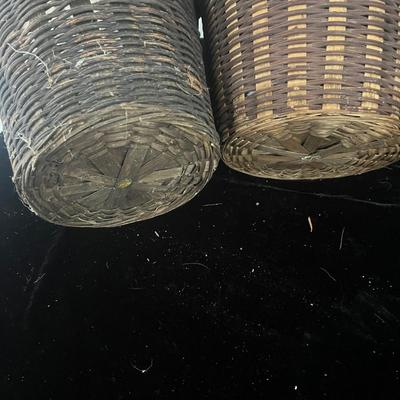 Basket Collection Including One Wood Handled Basket (BP-MG)